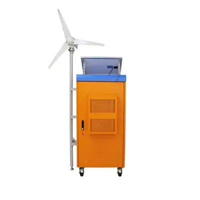 Principle of remote power supply of solar power generation system of solar container communication station